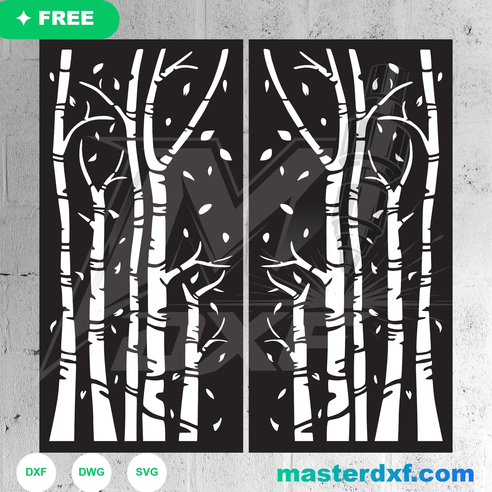 Traditional Arabesque Mandala Medallion Fretwork Door Design DXF File
